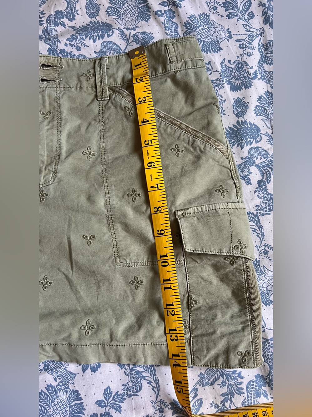 Sanctuary Olive Green Cargo Mini Skirt - Picture 8 of 9